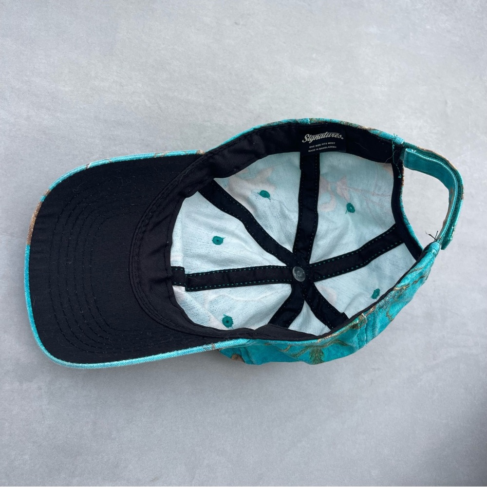 Blue Real Tree Camo Hat - Picture 4 of 4